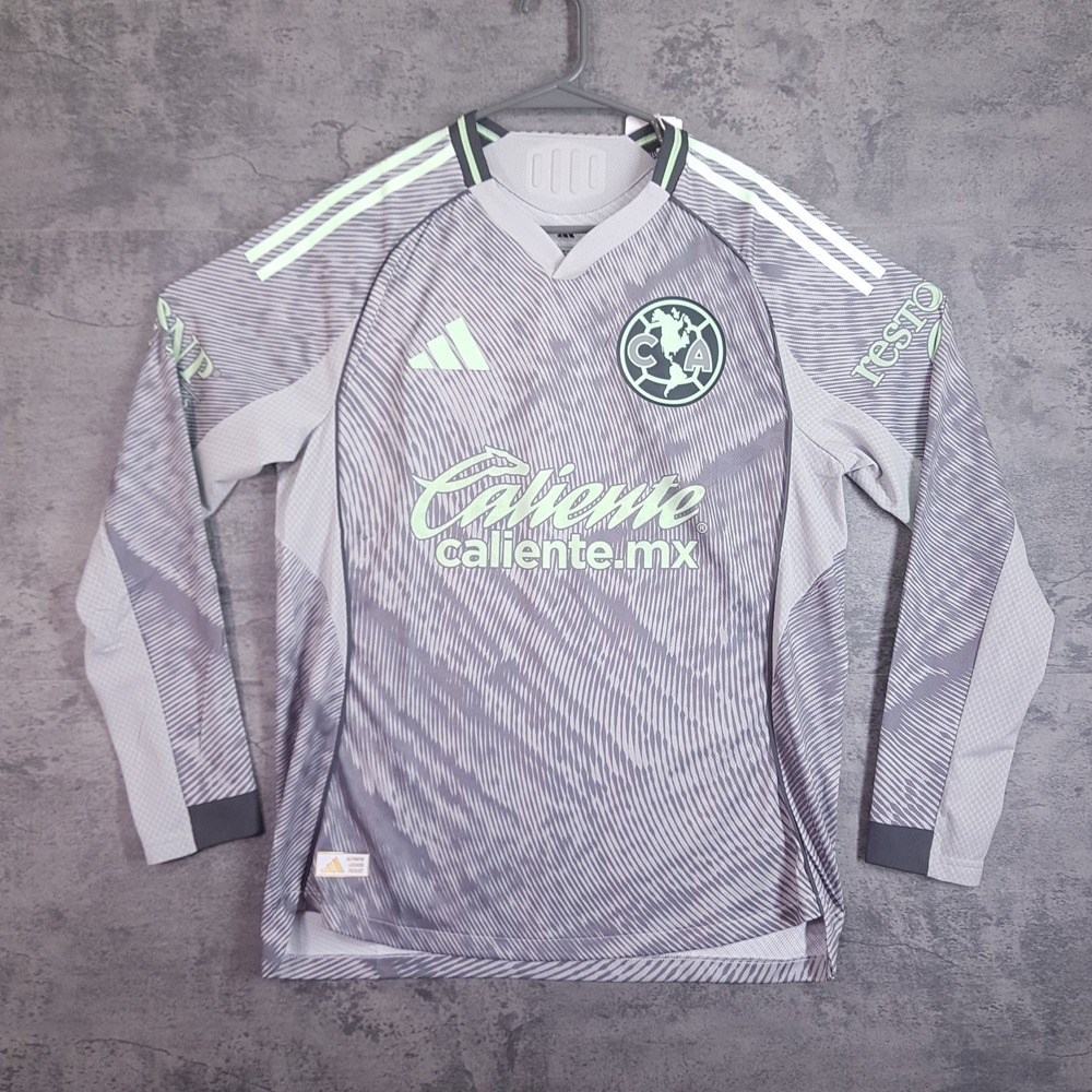 ADIDAS Club America 25/26 Third Authentic Long Sleeve Jersey Mens LARGE KC8851